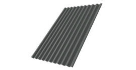 Профнастил С21R 0.45 PE RAL 7005 мышино-серый