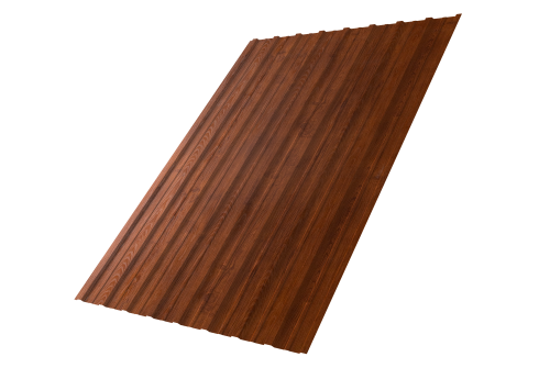 Профнастил С20A 0.4 Print Premium Golden Wood Fresh TwinColor