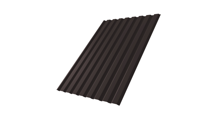 Профнастил С20A 0.45 Drap TR RAL 9005 черный