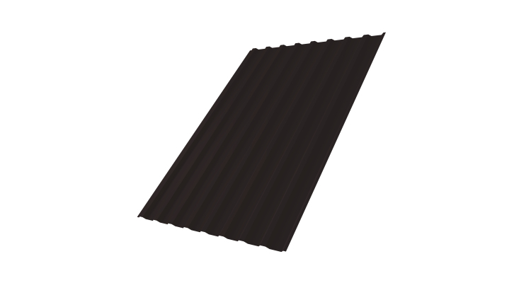 Профнастил С20B Grand Line 0,5 Drap TX RAL 9005 черный