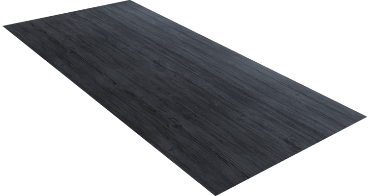 Плоский лист 0.45 Print Premium с пленкой Grey Wood TwinColor