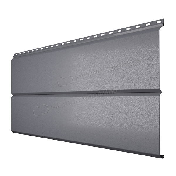 Сайдинг Металл Профиль Lбрус-XL-14х335 (VALORI-20-Grey-0.5)