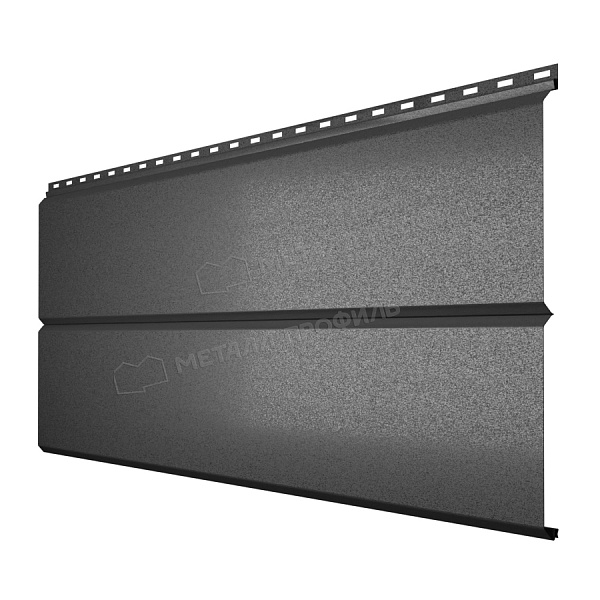 Сайдинг Металл Профиль Lбрус-XL-14х335 (VALORI-20-DarkGrey-0.5)