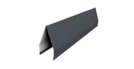 Ламель забора жалюзи Tokyo 0,5 Drap TX с пленкой RAL 7024 мокрый асфальт