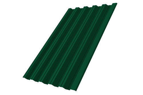 Профнастил HC35R 0.45 Drap RAL 6005 зеленый мох